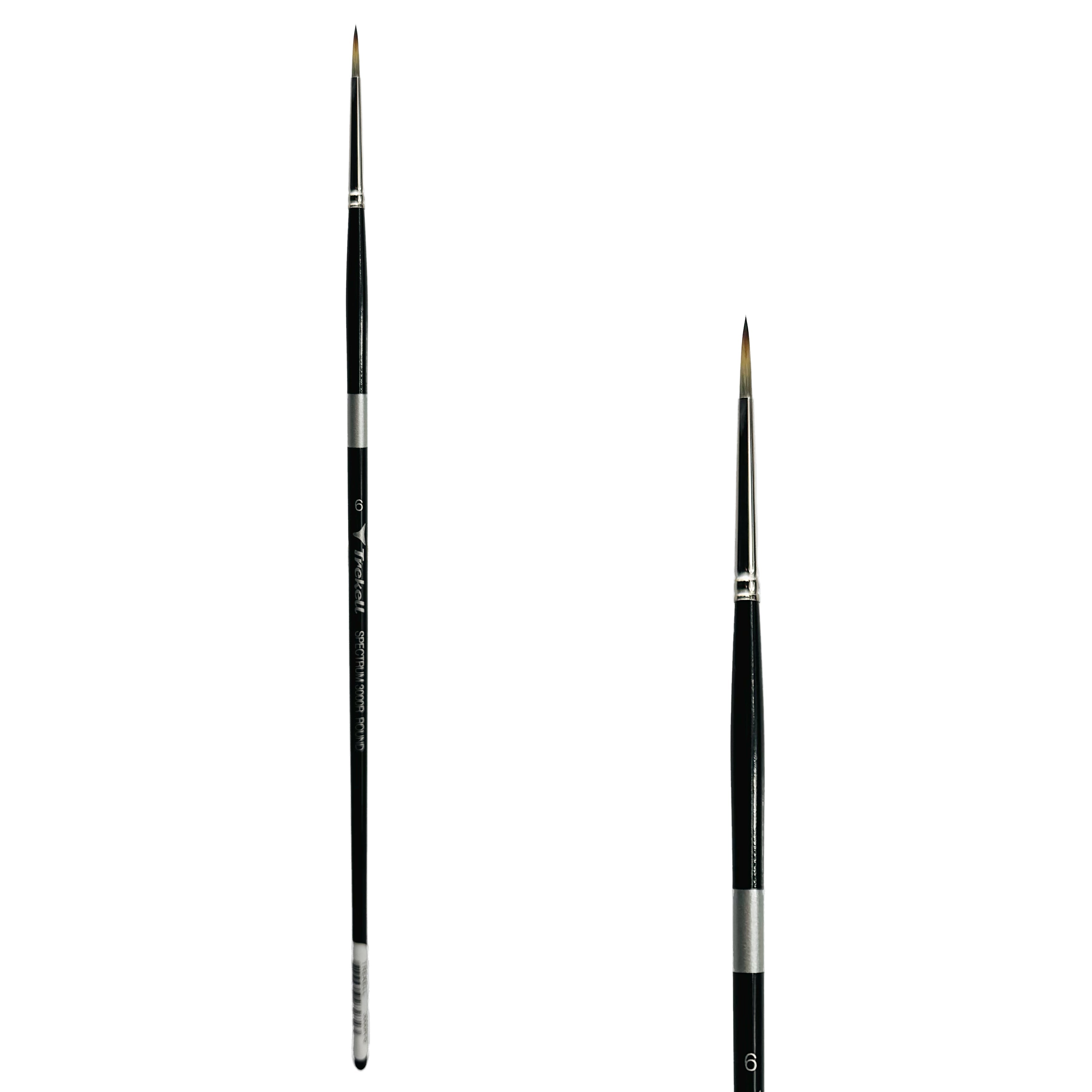 Trekell Spectrum #6 Round Brush - Long Handle Trekell Art Supplies