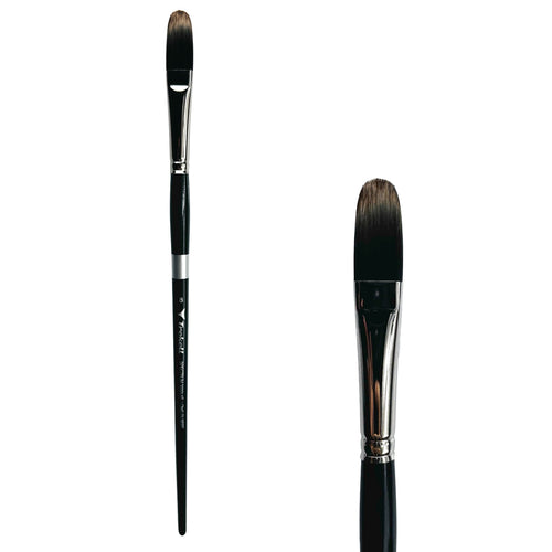 Trekell Spectrum #8 Long Filbert Brush - Long Handle Trekell Art Supplies