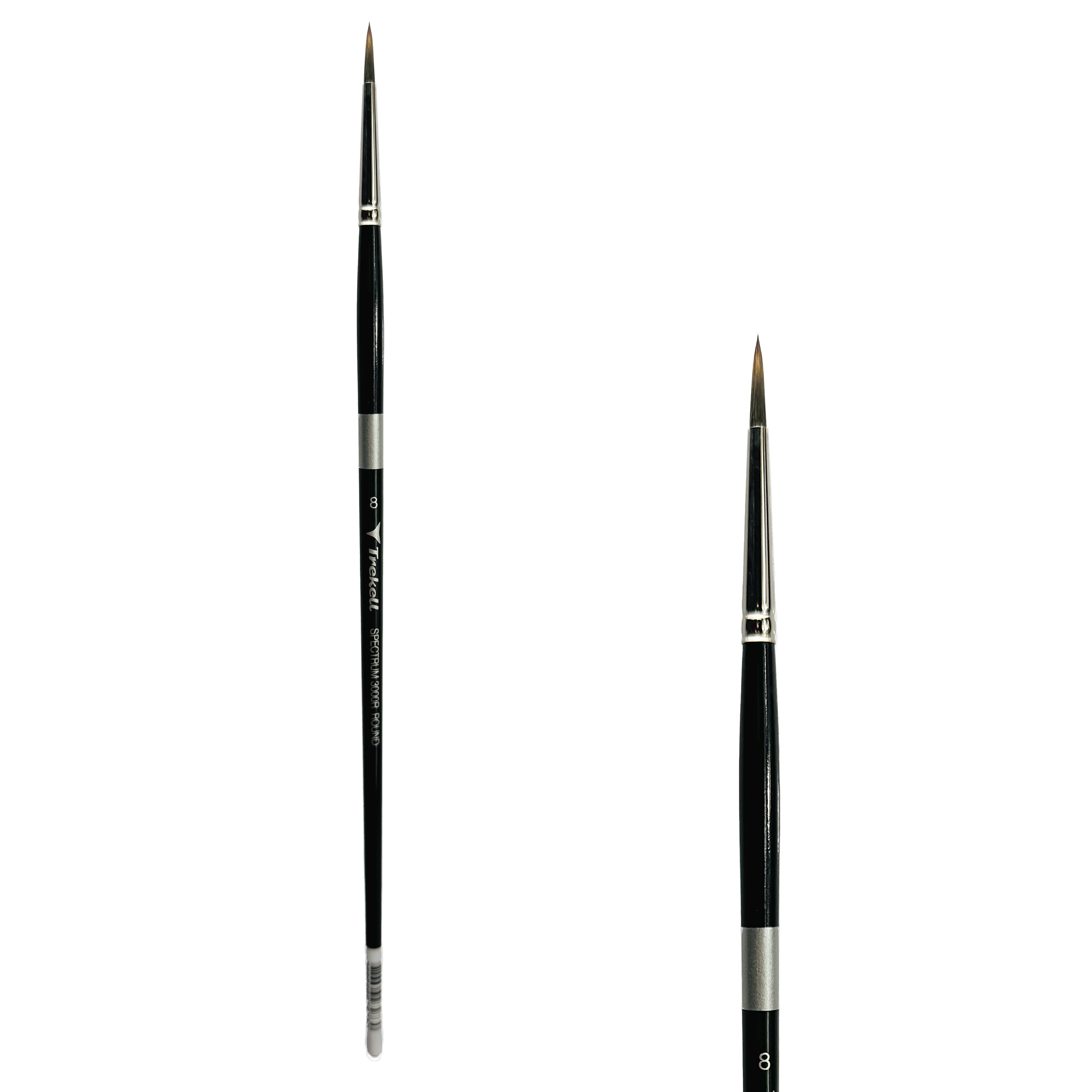 Trekell Spectrum #8 Round Brush - Long Handle Trekell Art Supplies