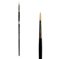 Trekell Hog Bristle #2 Round Brush - Long Handle Trekell Art Supplies