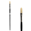 Trekell Hog Bristle Long Handle Artist Brush - Size #4 Long Filbert Trekell Art Supplies