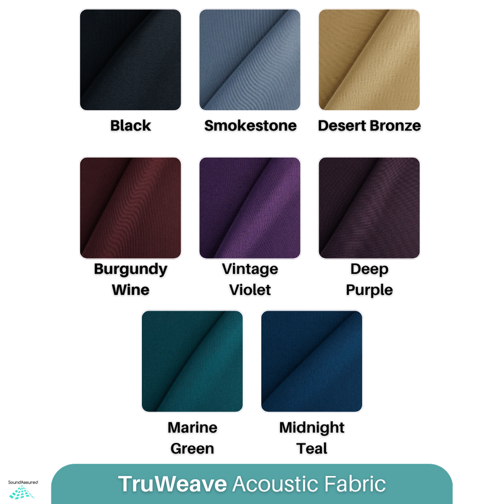 TruWeave™ Acoustic Fabric by SoundAssured - Single Layer (100% Acoustically Transparent) SoundAssured