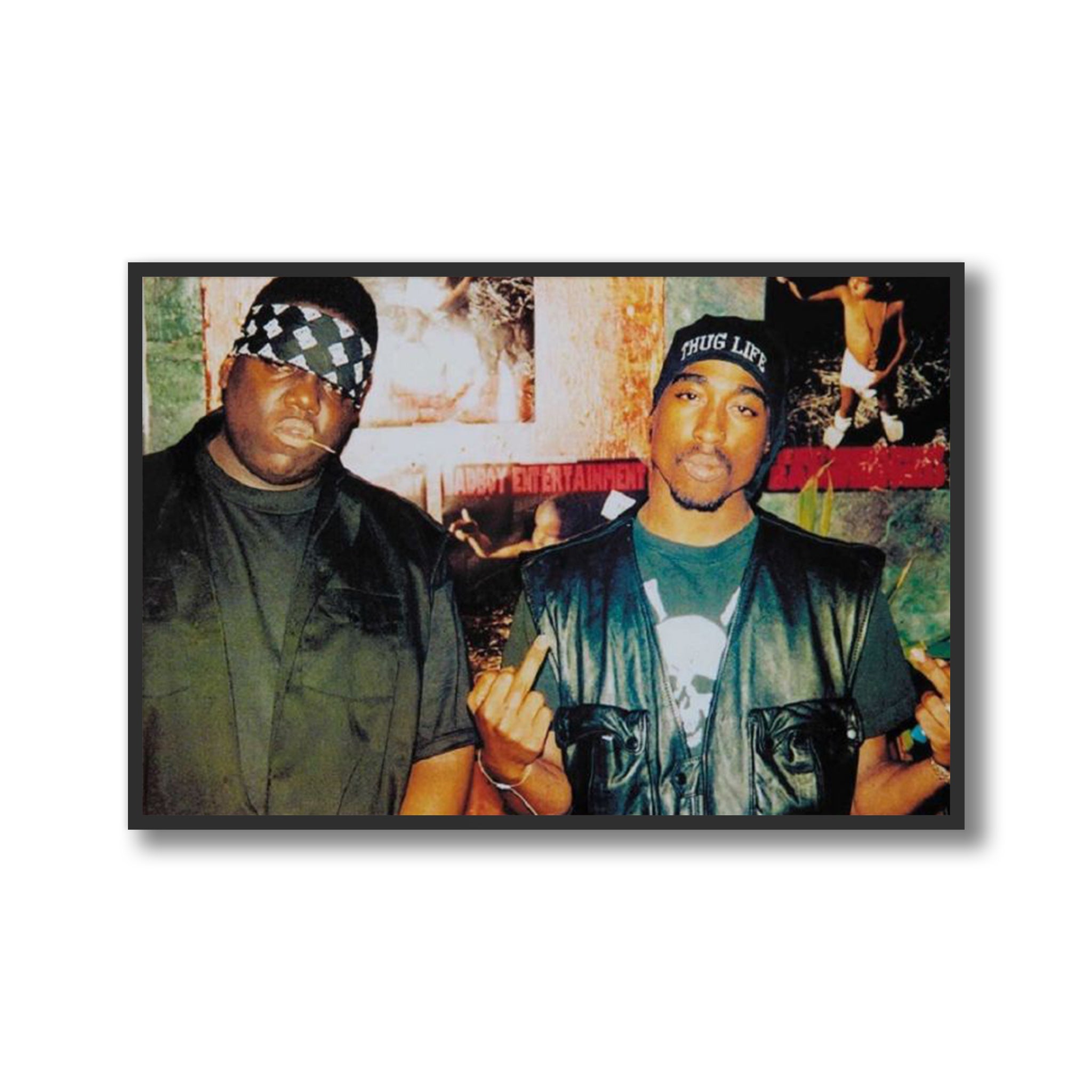 Tupac and Biggie Thug Life Harvest Art Gallery