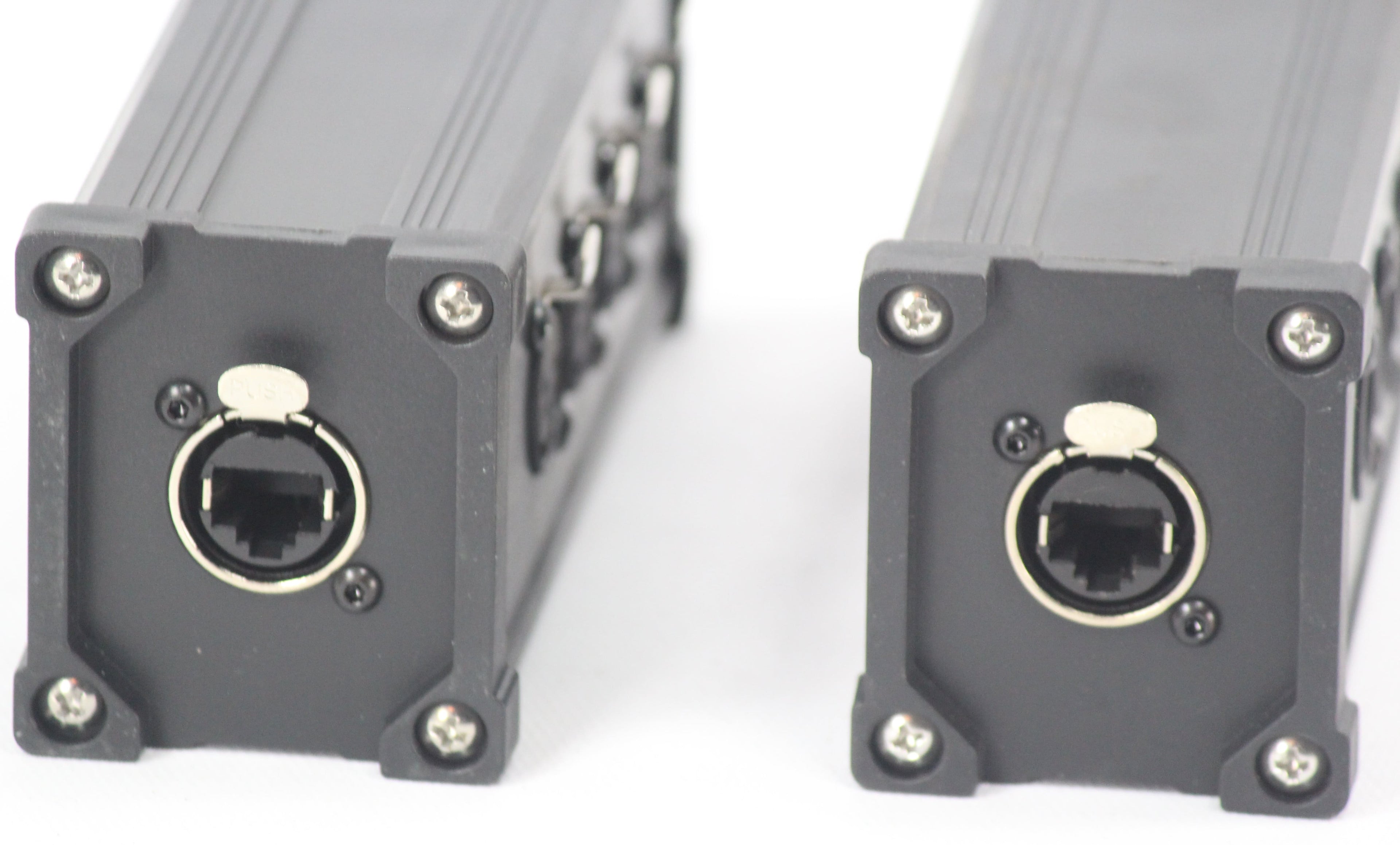 4 Channel DMX Hub Over Network Signal XLR Cable Extender FAT TOAD | Male & Female Pack with 3 Pin XLR to RJ45 Ethercon Wire for Live Stage Sound Monitoring, Studio Recording & DJ Lighting, PA AES-EBU GeekStands.com