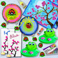 Under the Cherry Blossom The Kids Craft