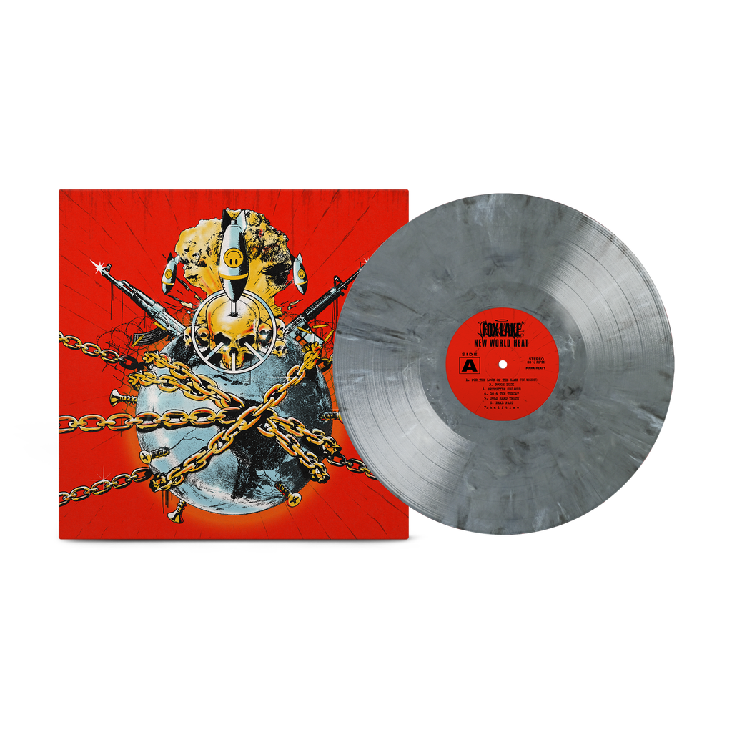 Fox Lake - New World Heat Graphite Eco Mix Vinyl MNRK Heavy