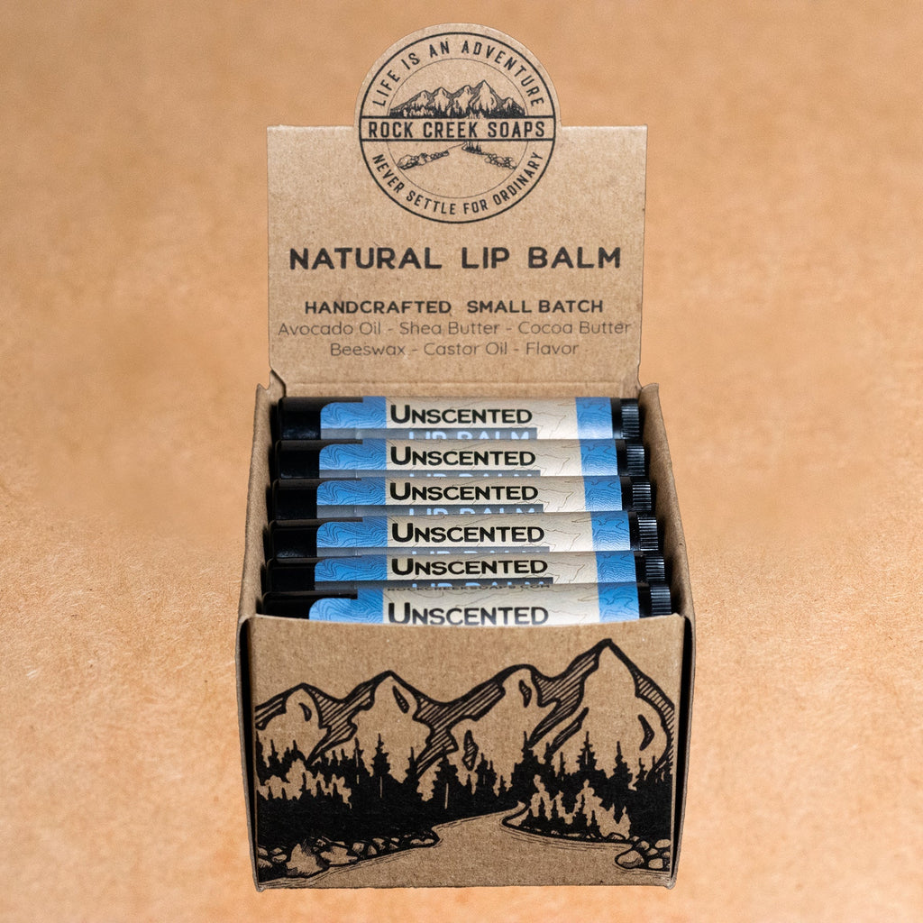 LIP  BALM | Unscented Rock Creek Soaps