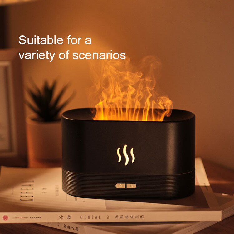 Original Trending Products 2022 New Arrivals Home Appliances Mini Remote Control Flame Diffuser Air Humidifier