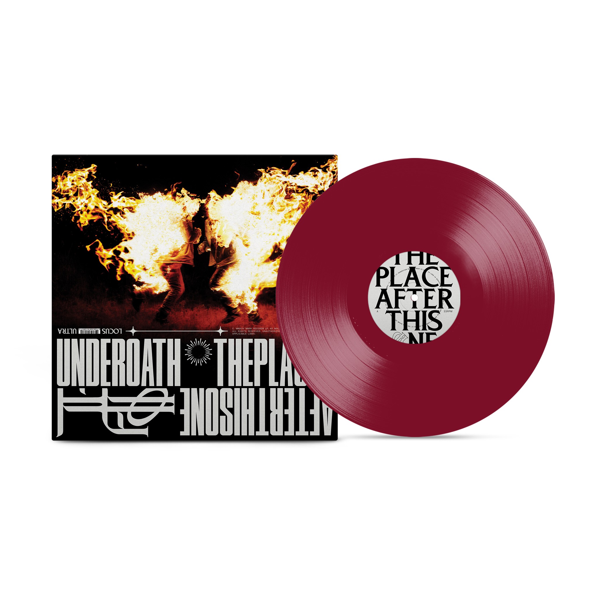 Underoath - The Place After This One Ruby Vinyl MNRK Heavy