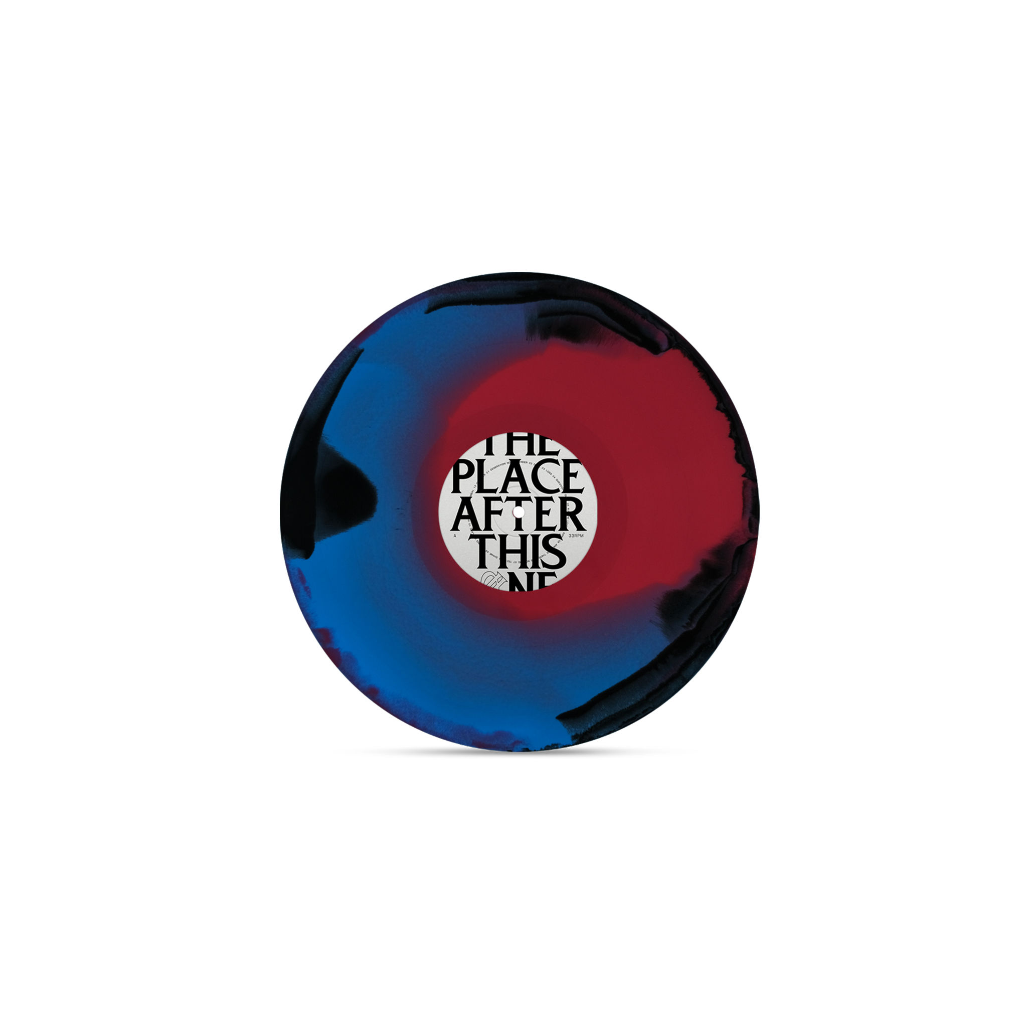 Underoath - The Place After This One Black + Blue Red Swirl Vinyl MNRK Heavy