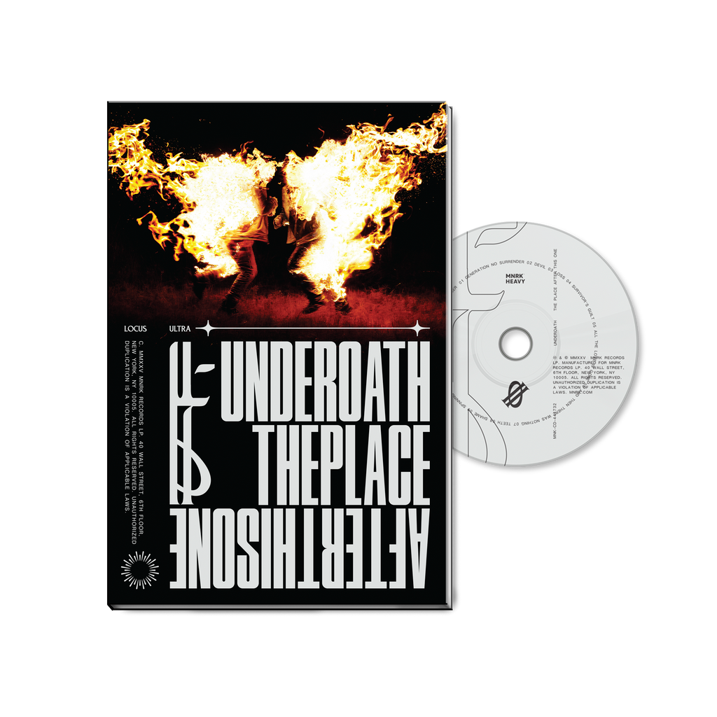 Underoath - The Place After This One Deluxe CD Zine MNRK Heavy