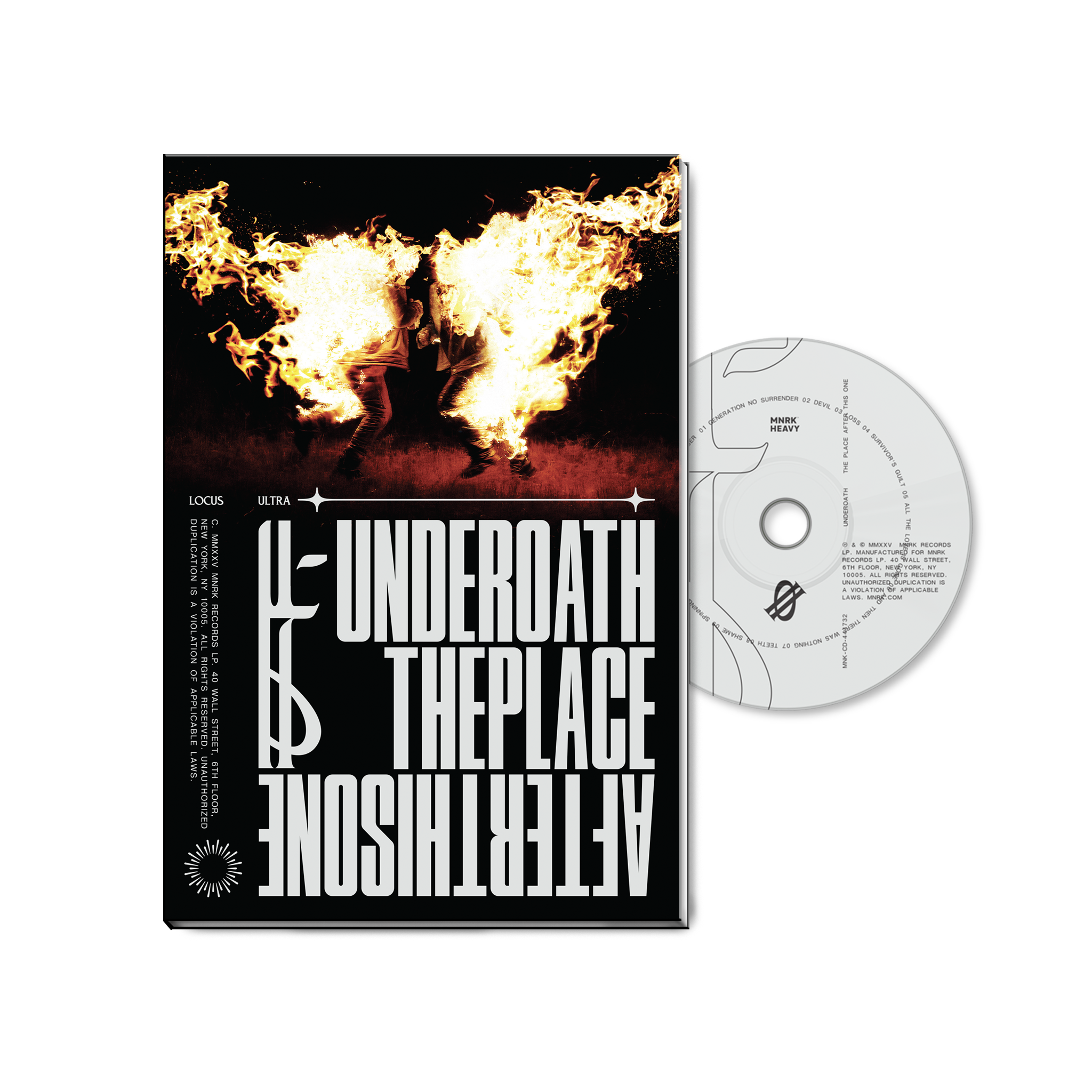 Underoath - The Place After This One Deluxe CD Zine MNRK Heavy