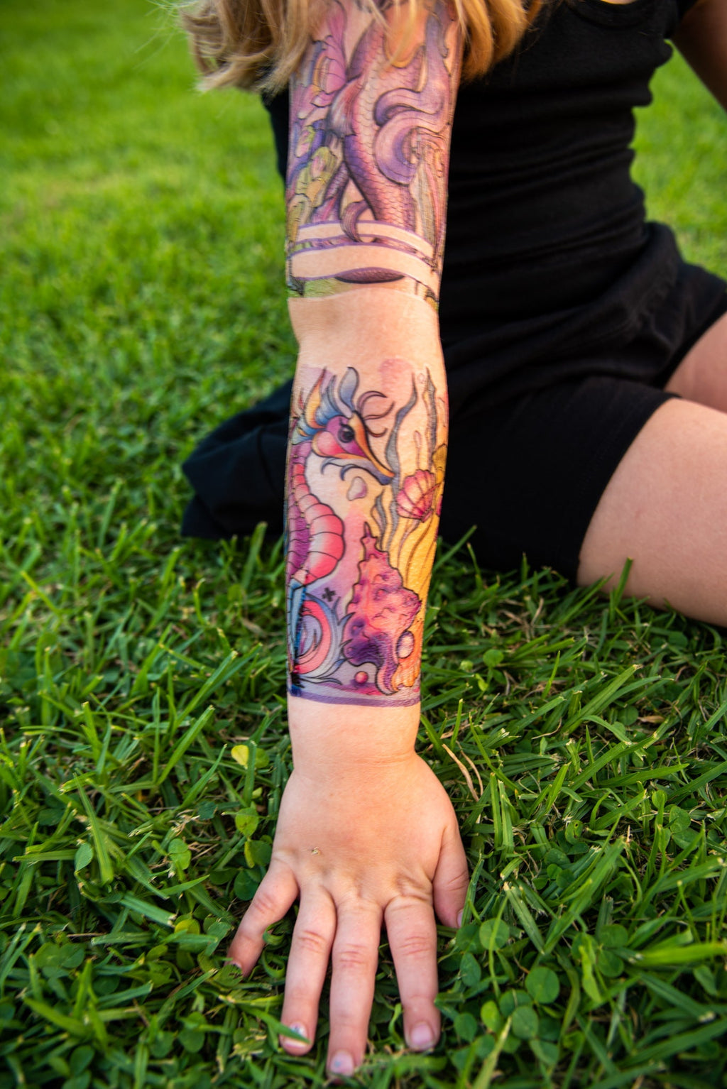 Under the Sea Full Sleeve Tattoo Tony Ray
