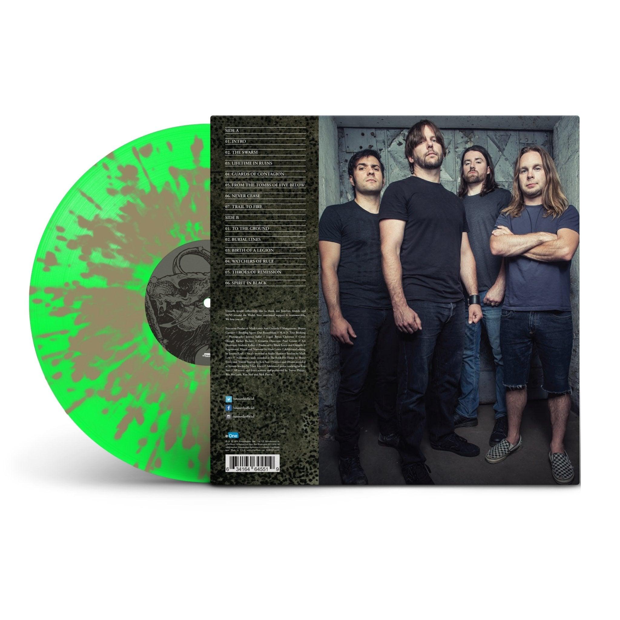 Unearth - Watchers Of Rule Neon Green LP MNRK Heavy