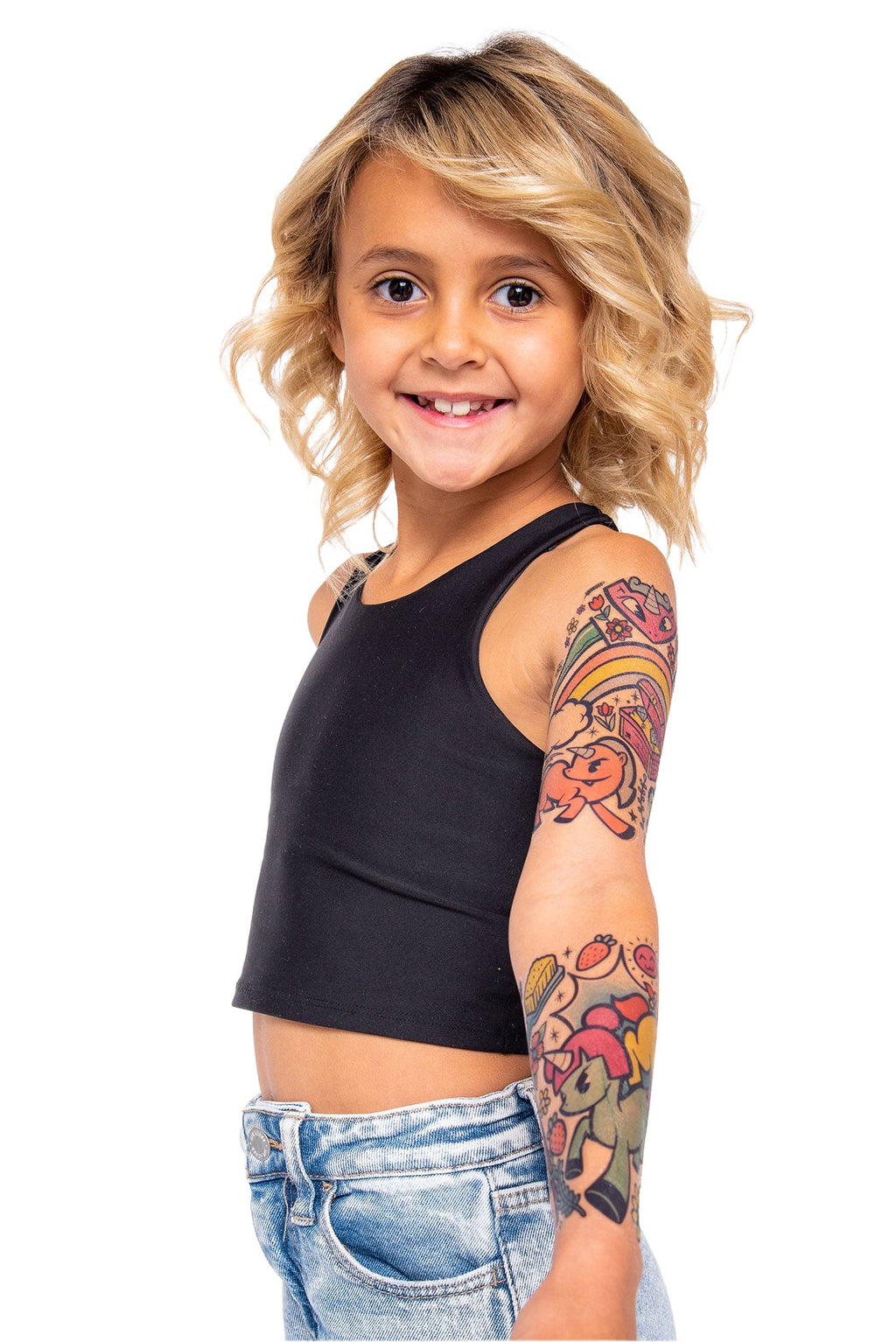 Unicorn Power Full Sleeve Tattoo Tony Ray