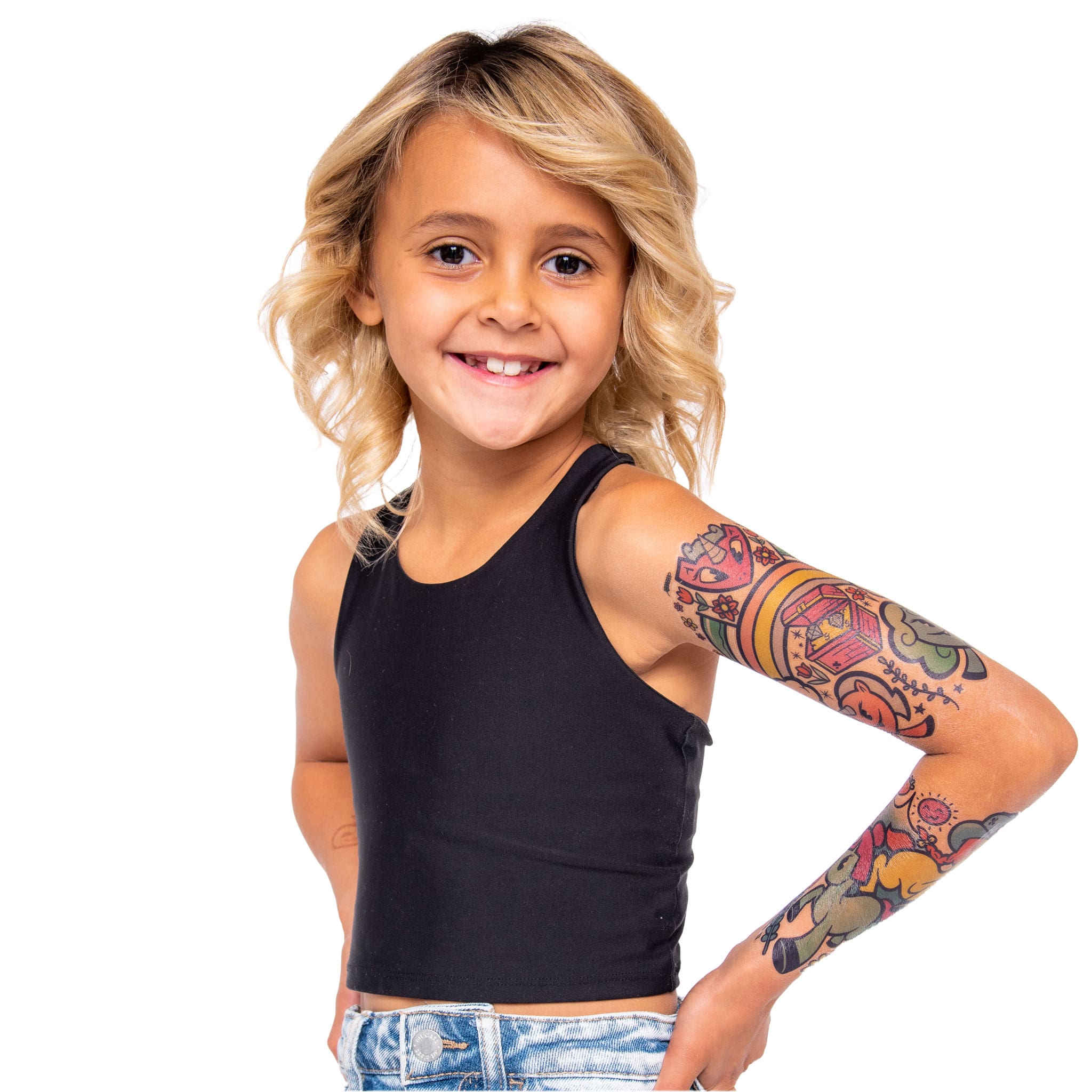 Unicorn Power Full Sleeve Tattoo Tony Ray