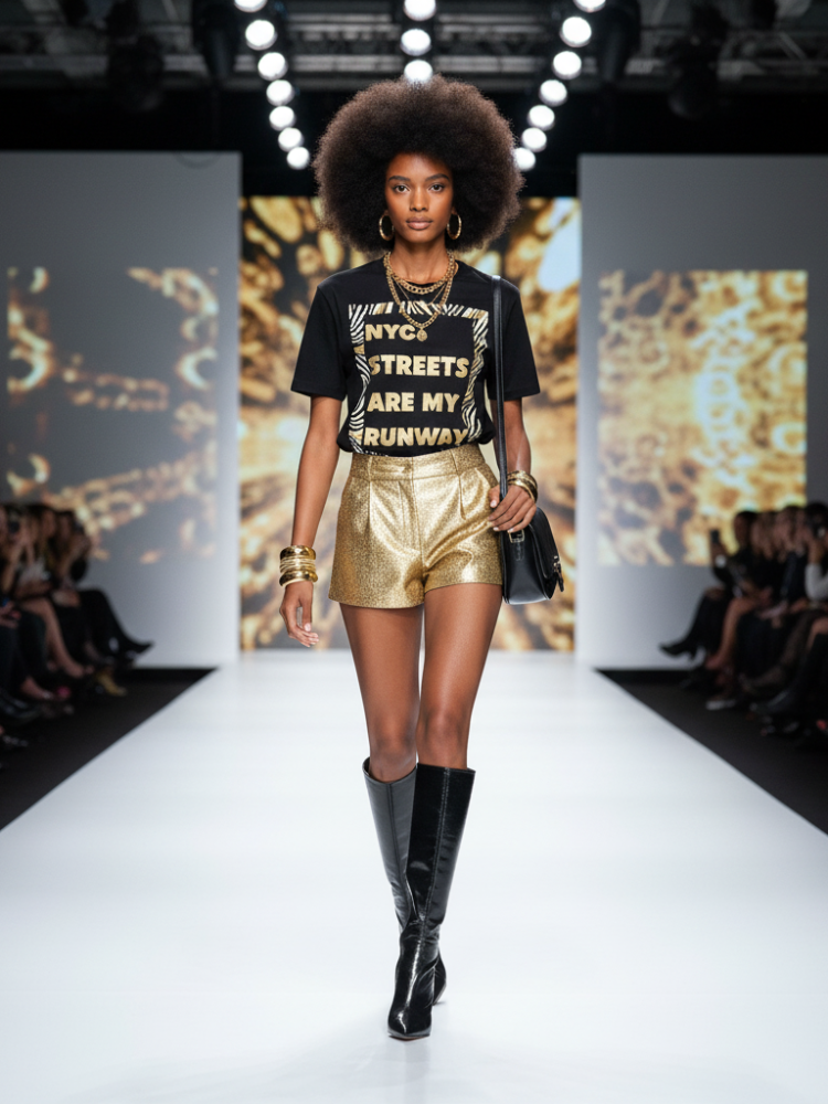 Unisex T-Shirt NYC Streets Are My Runway – BYMANYC ® New York BYMANYC ® New York