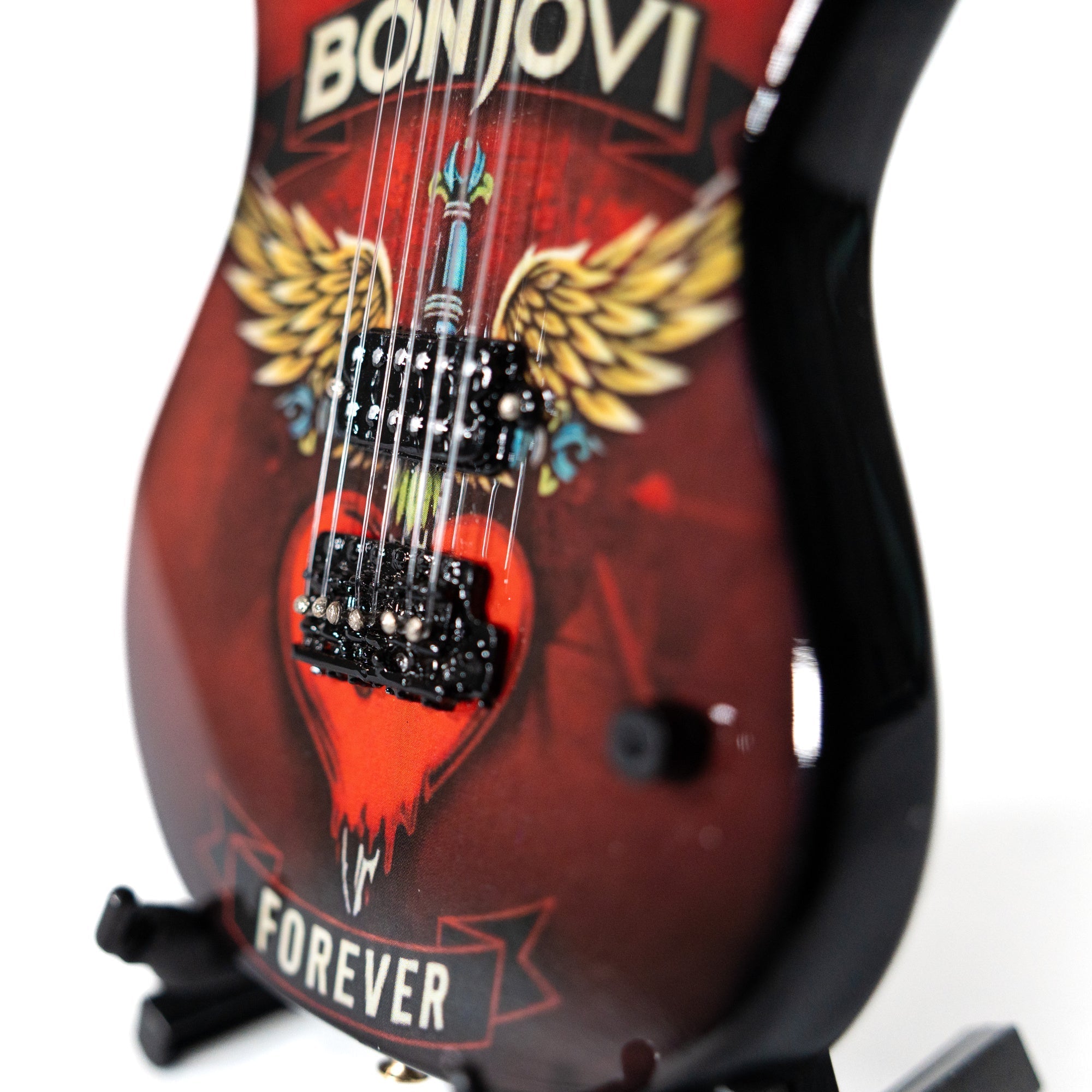 Bon Jovi Forever Tour Collectible Miniature Guitar The Mini Axe