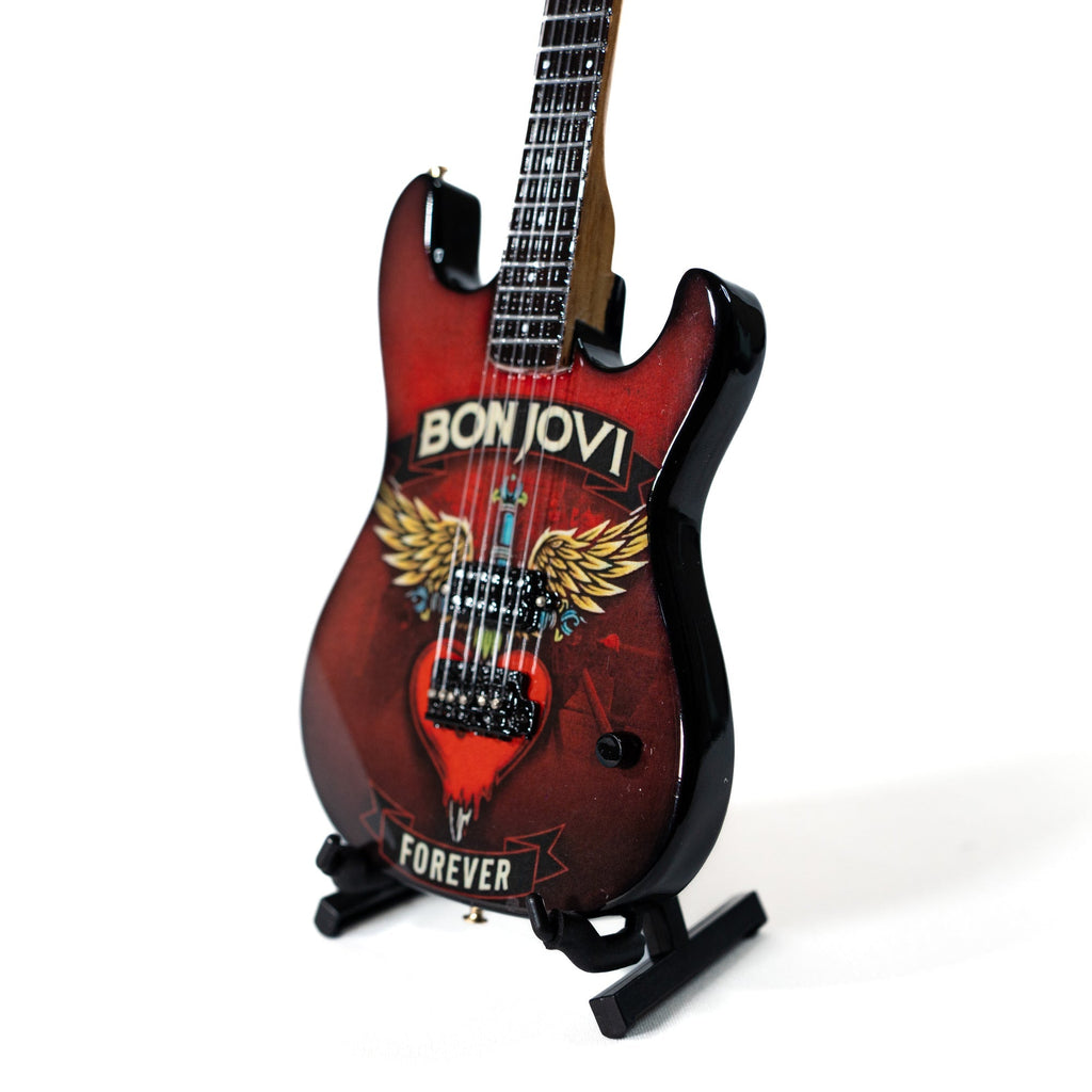 Bon Jovi Forever Tour Collectible Miniature Guitar The Mini Axe