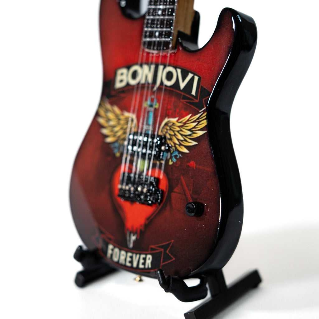 Bon Jovi Forever Tour Collectible Miniature Guitar The Mini Axe