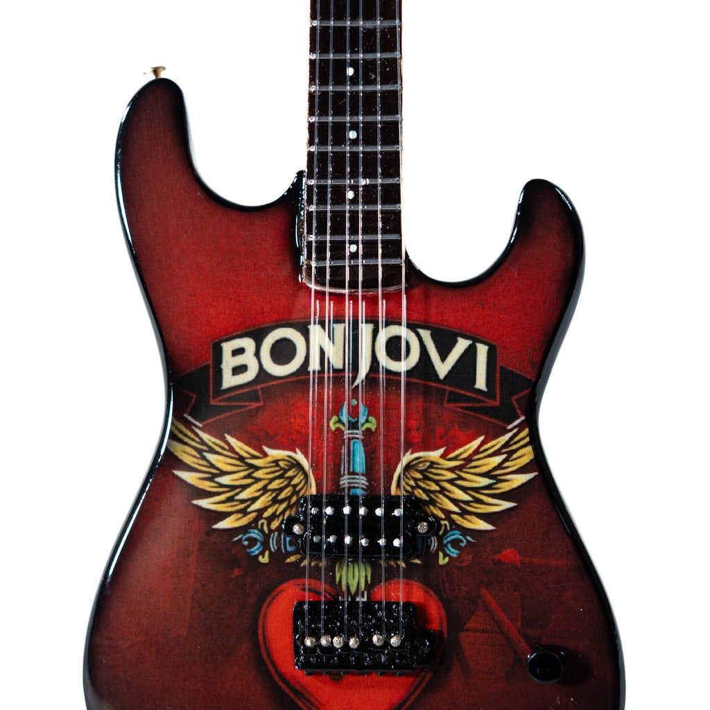 Bon Jovi Forever Tour Collectible Miniature Guitar The Mini Axe