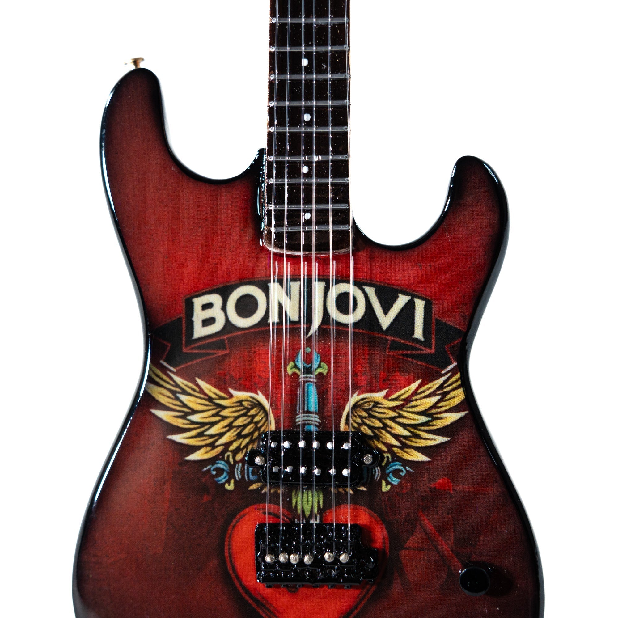 Bon Jovi Forever Tour Collectible Miniature Guitar The Mini Axe