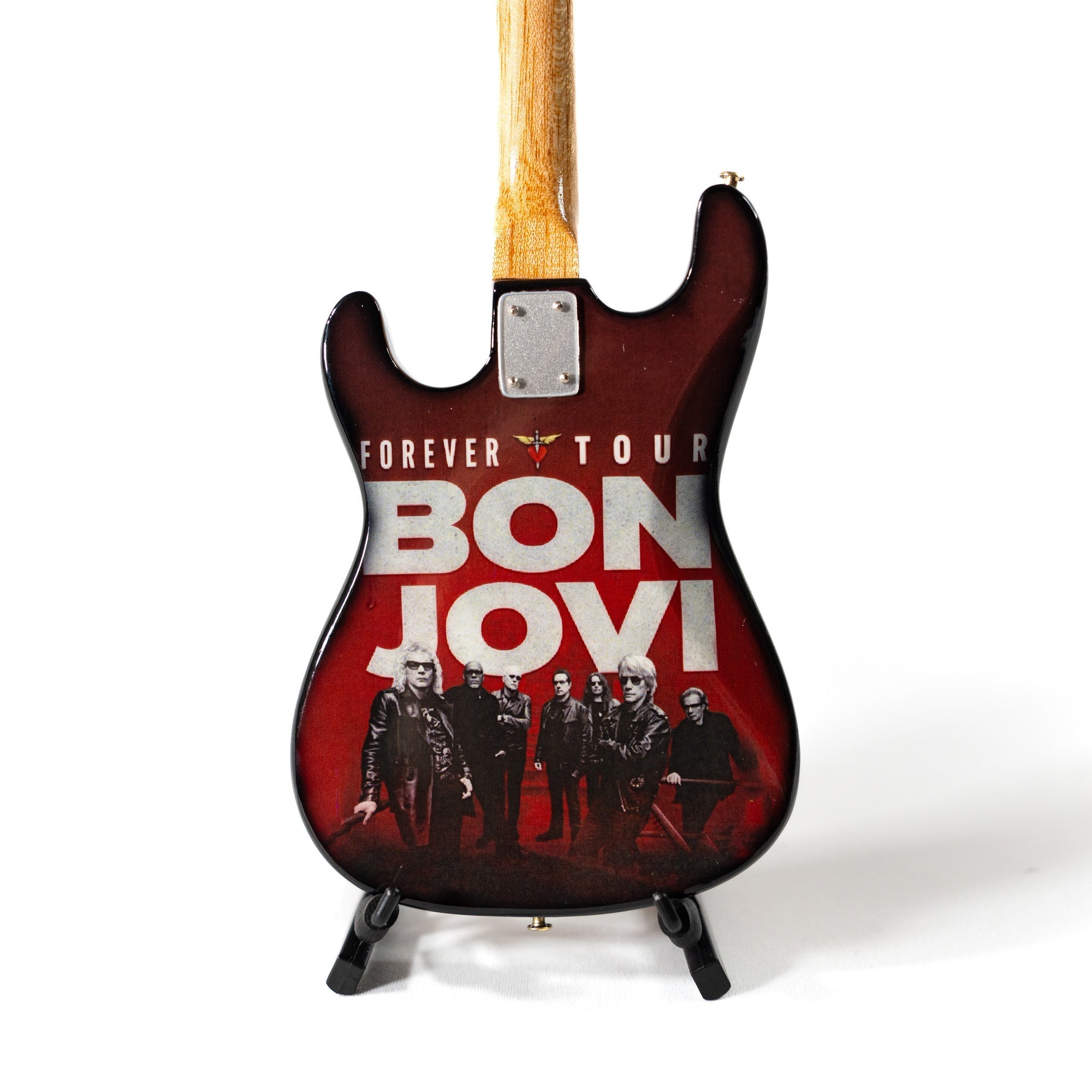 Bon Jovi Forever Tour Collectible Miniature Guitar The Mini Axe