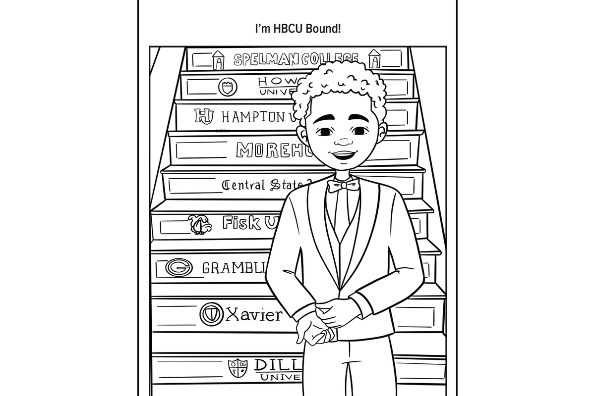 The ABCs of HBCUs Coloring Book HBCU Prep School