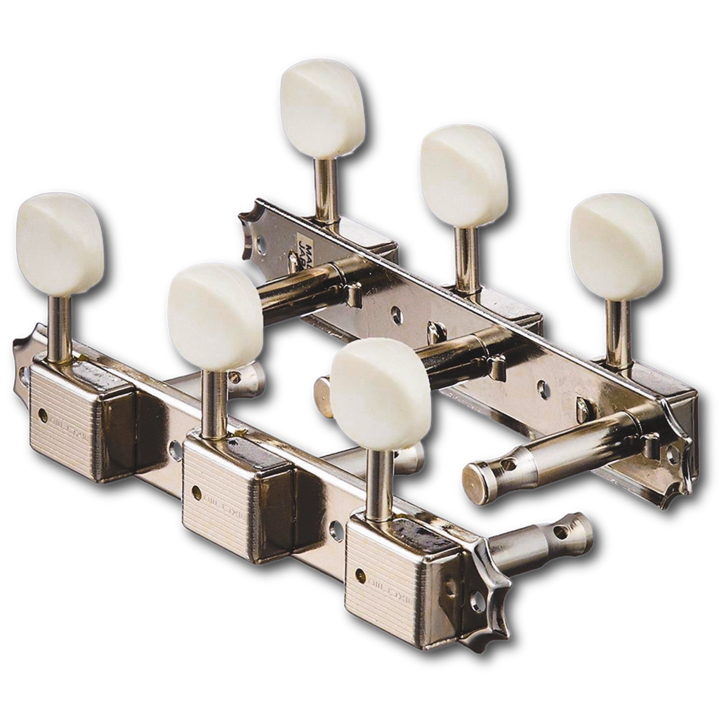 Aged Relic Tuners by Gotoh® w/ Oval Buttons (3-On-Plate) - Fits Gibson® Randy's LLC