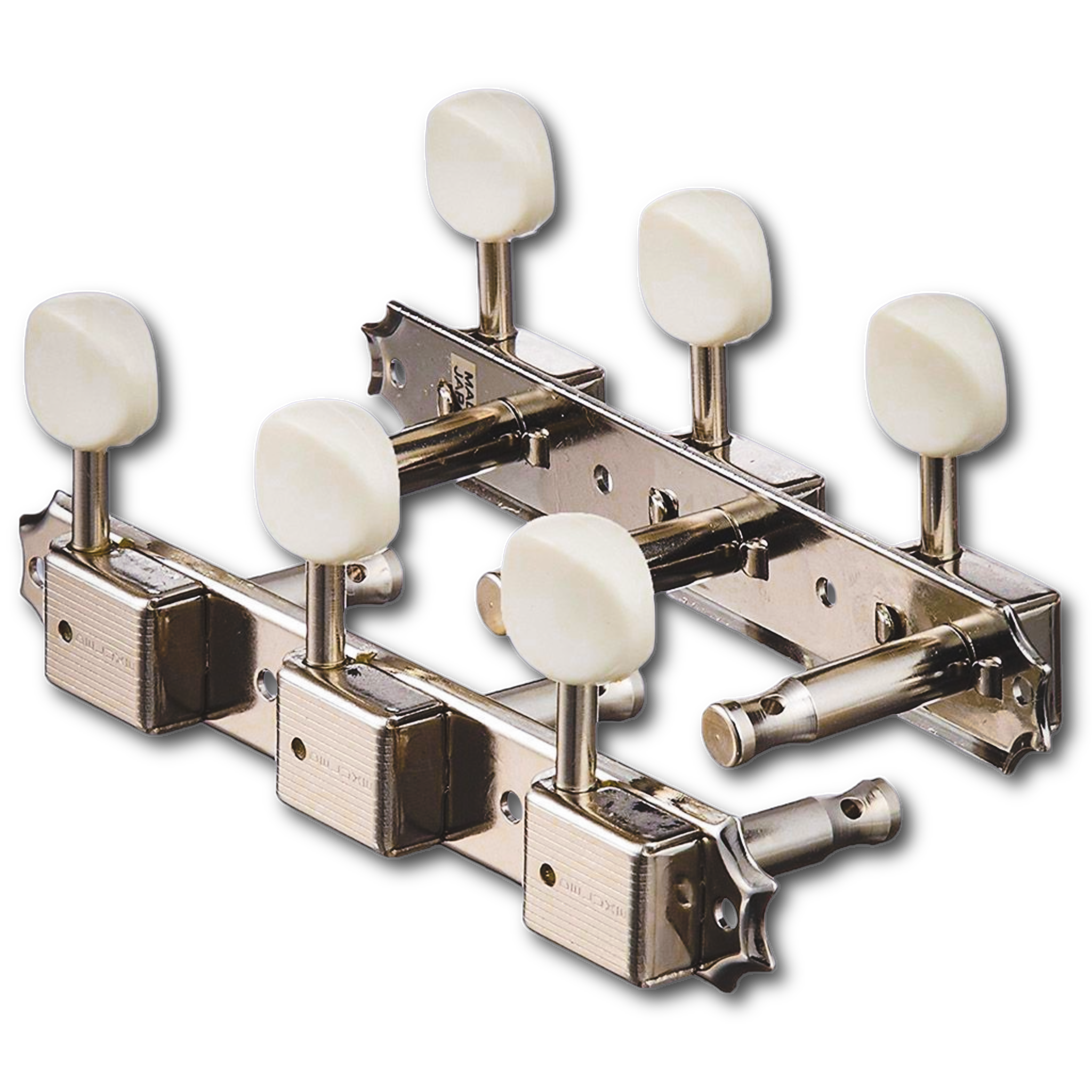 Aged Relic Tuners by Gotoh® w/ Oval Buttons (3-On-Plate) - Fits Gibson® Randy's LLC