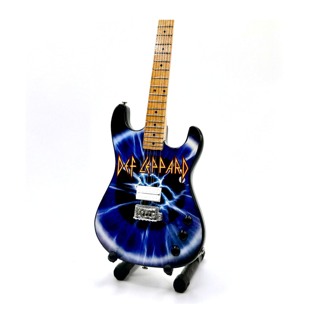 The Complete Def Leppard Miniature Guitar Set – All 6 Official Designs The Mini Axe
