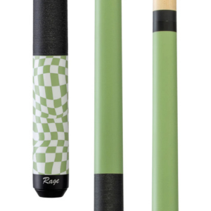 Rage Lime Green Checker Flag Cue C.P.Dean Company