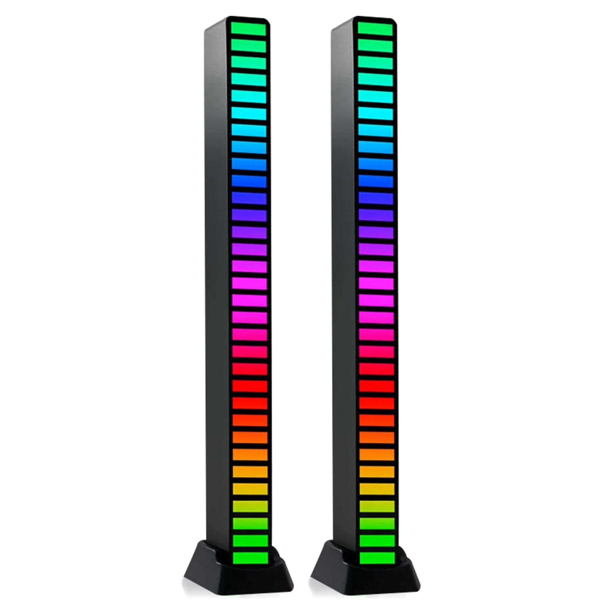 Sound Activated Multi-Color Light Bar - 2-Pack KENRO