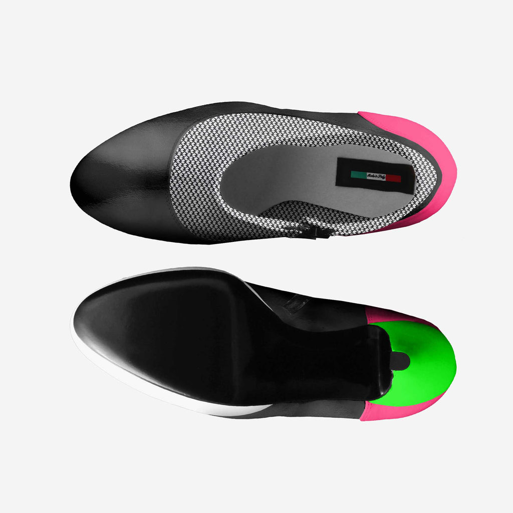 Vegan Ankle Boot Platform BYMANYC® New York Fierce Black BYMANYC ® New York