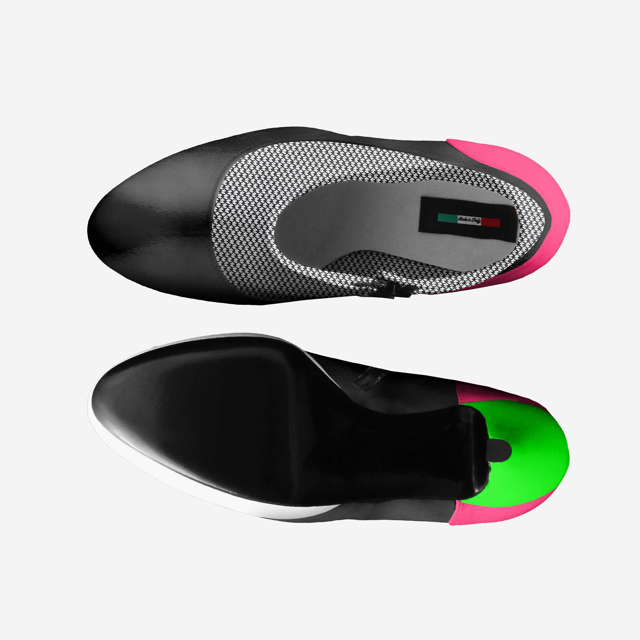 Vegan Ankle Boot Platform BYMANYC® New York Fierce Black BYMANYC ® New York