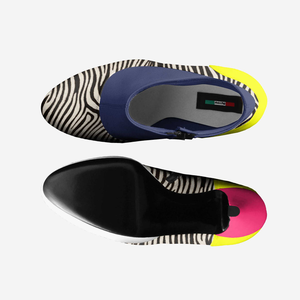 Vegan Platform Ankle Boots BYMANYC ® New York Bold Black BYMANYC ® New York