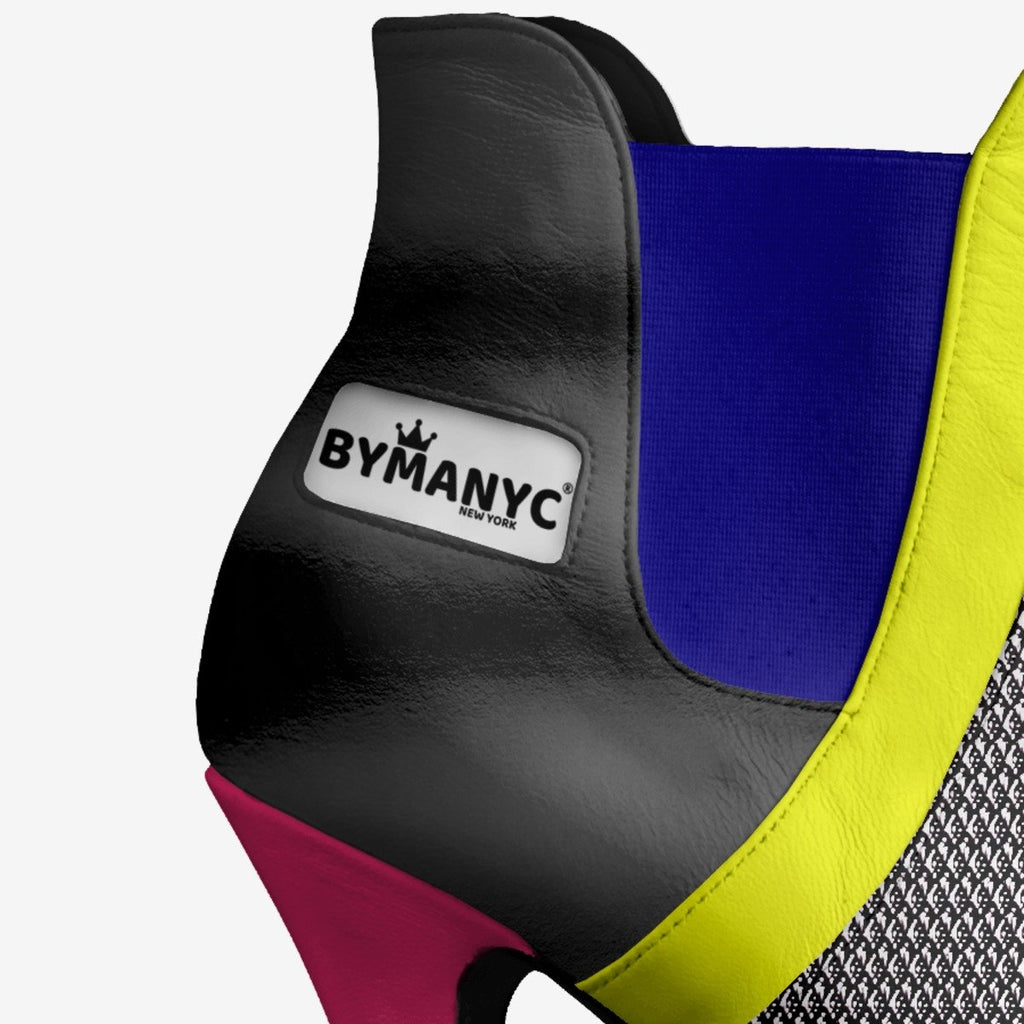 Vegan Platform Boots BYMANYC® New York Urban Chic Black BYMANYC ® New York