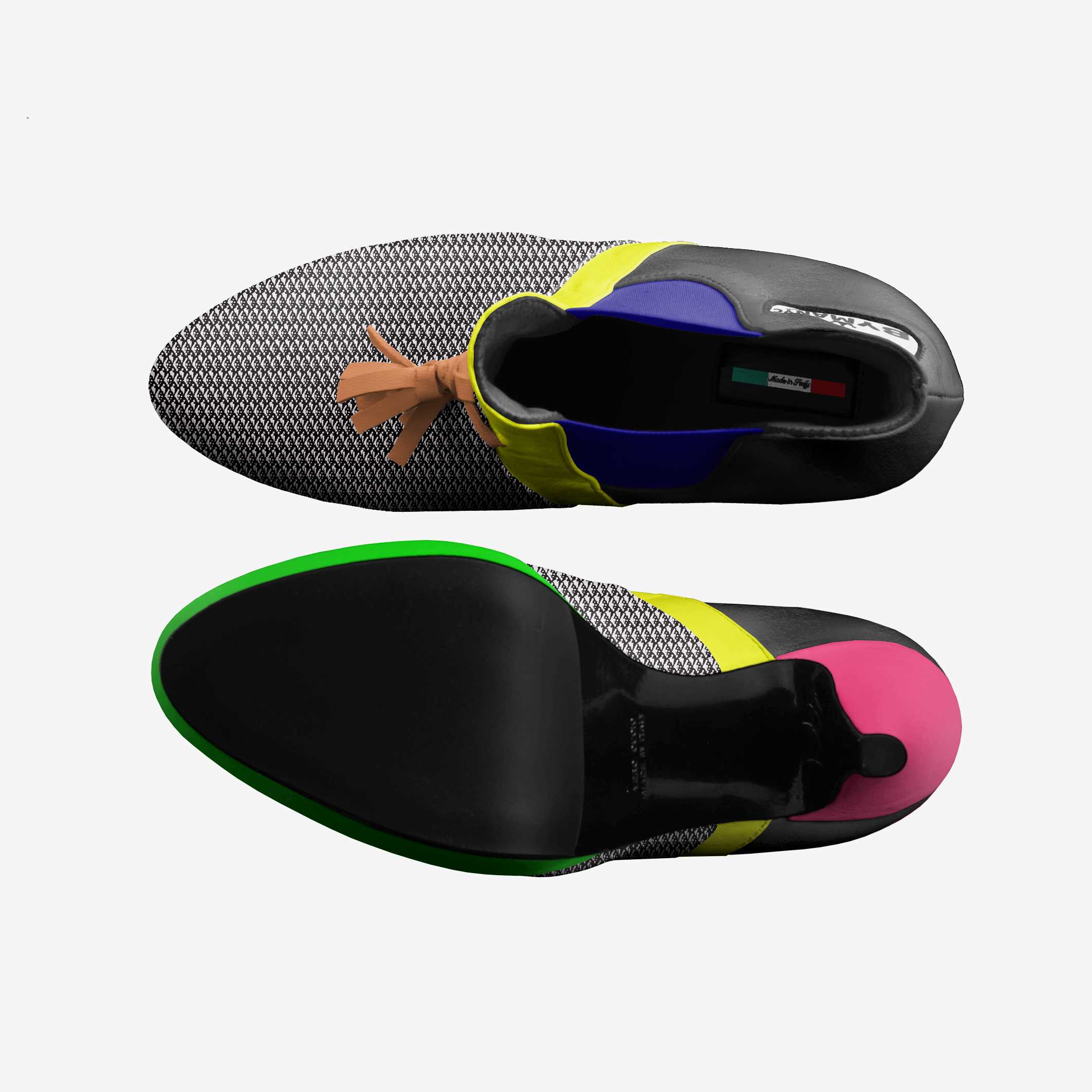 Vegan Platform Boots BYMANYC® New York Urban Chic Black BYMANYC ® New York