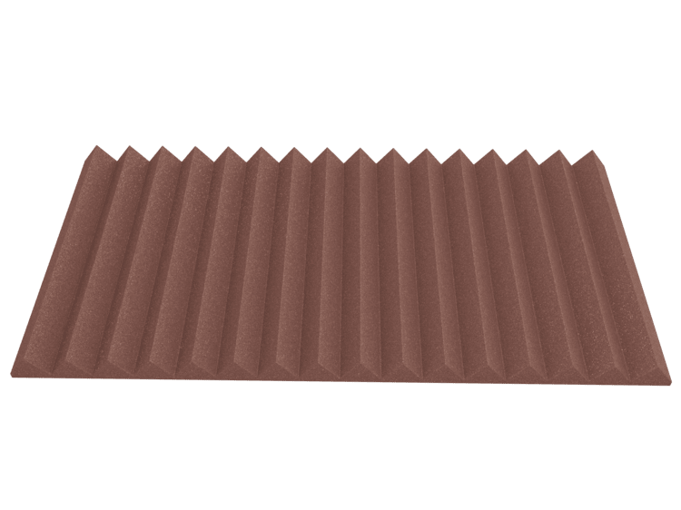 3 Inch Acoustic Foam Wedge Style Panels - 13 Color Options SoundAssured