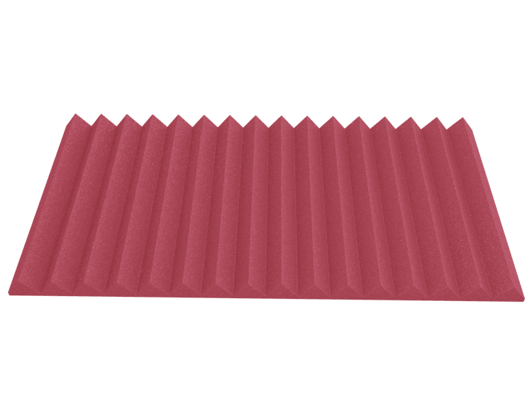 3 Inch Acoustic Foam Wedge Style Panels - 13 Color Options SoundAssured