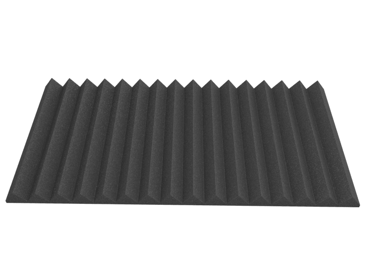 3 Inch Acoustic Foam Wedge Style Panels - 13 Color Options SoundAssured