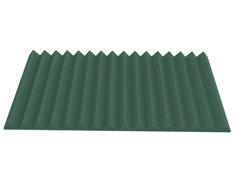 3 Inch Acoustic Foam Wedge Style Panels - 13 Color Options SoundAssured