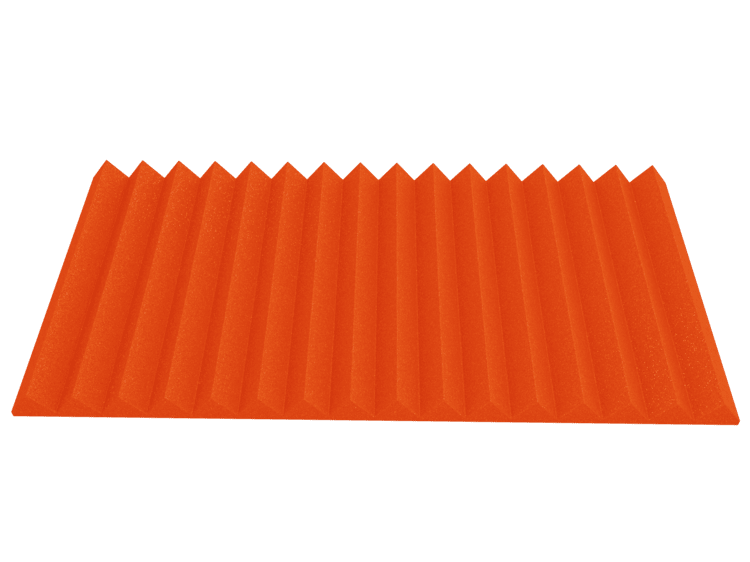 3 Inch Acoustic Foam Wedge Style Panels - 13 Color Options SoundAssured