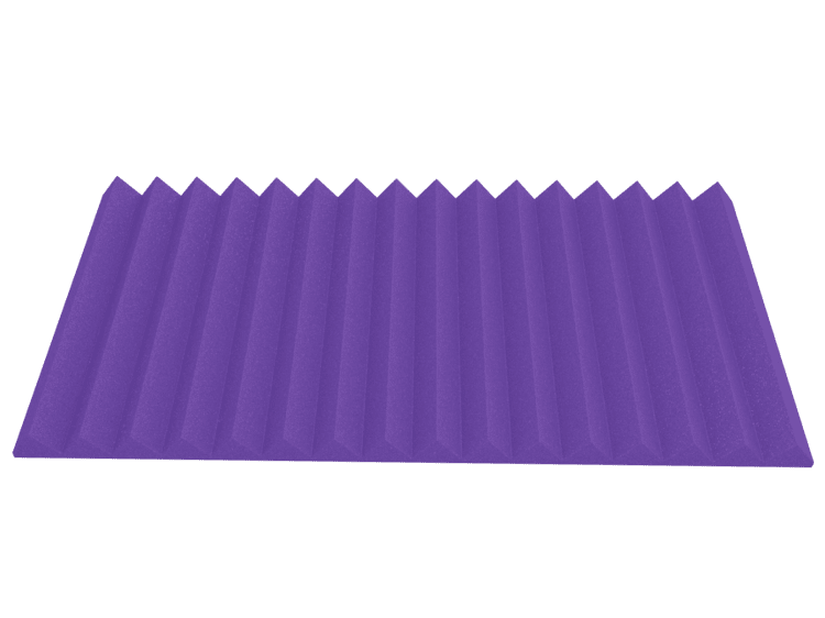 3 Inch Acoustic Foam Wedge Style Panels - 13 Color Options SoundAssured