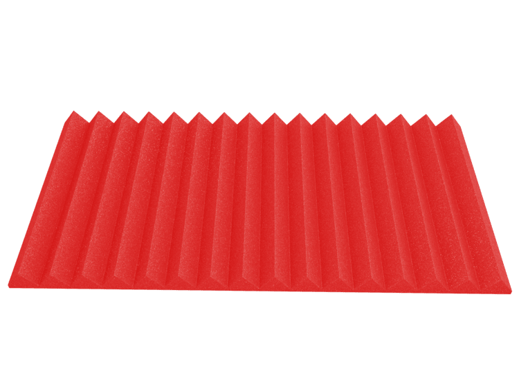 3 Inch Acoustic Foam Wedge Style Panels - 13 Color Options SoundAssured