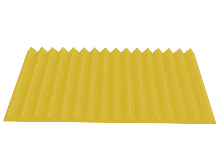 3 Inch Acoustic Foam Wedge Style Panels - 13 Color Options SoundAssured