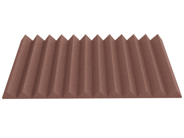 4 Inch Acoustic Foam Wedge Style Panels - 13 Color Options SoundAssured