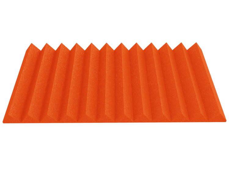4 Inch Acoustic Foam Wedge Style Panels - 13 Color Options SoundAssured