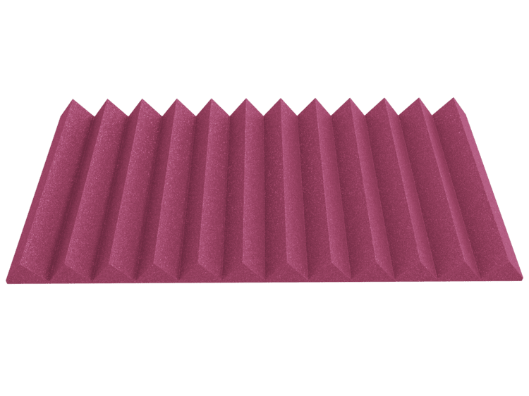 4 Inch Acoustic Foam Wedge Style Panels - 13 Color Options SoundAssured