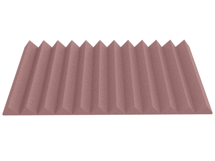 4 Inch Acoustic Foam Wedge Style Panels - 13 Color Options SoundAssured